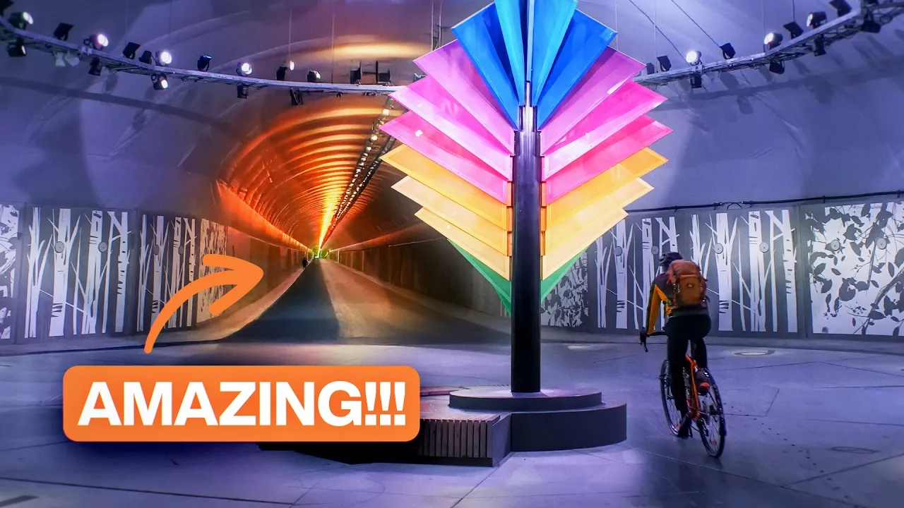 Explore the World's Best Bike Tunnel challenge banner